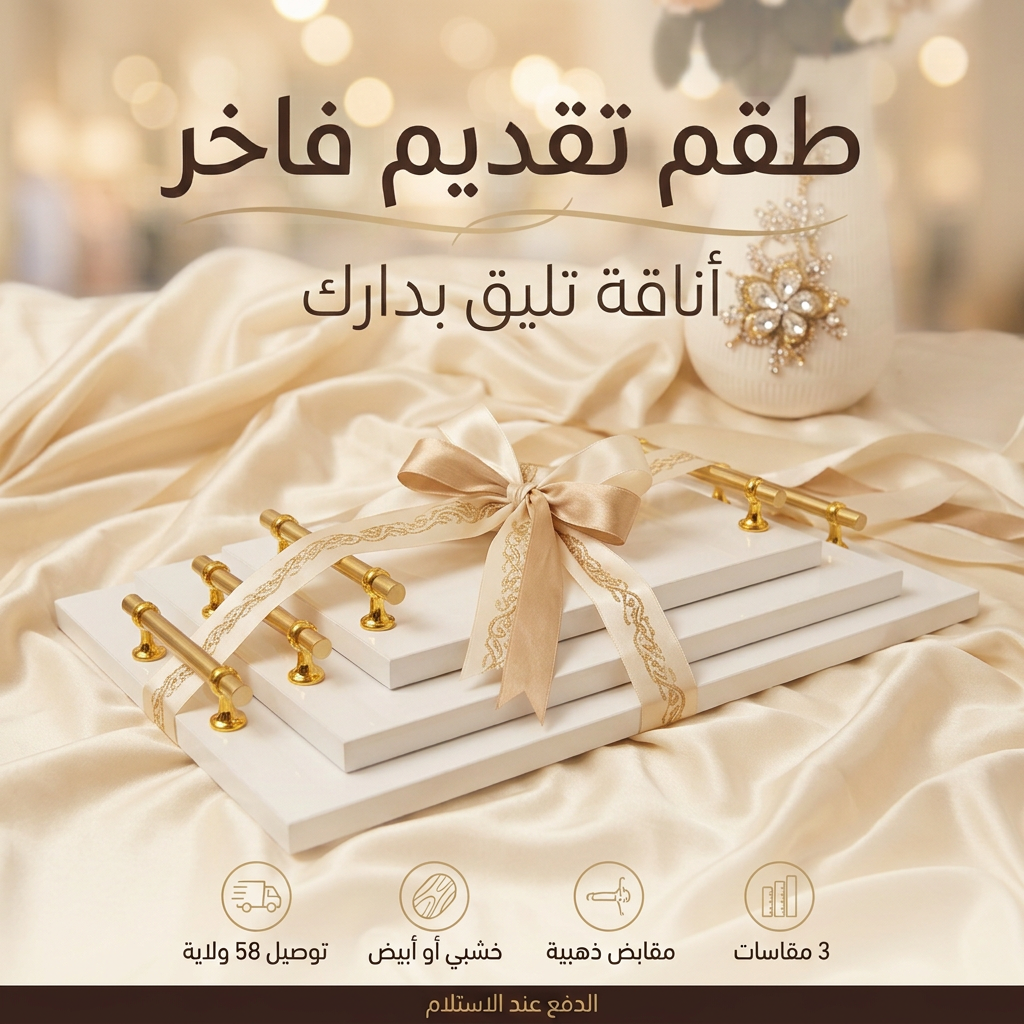 طقم تقديم فاخر