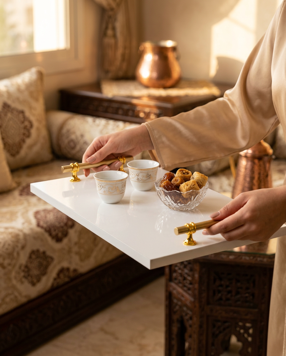 طقم تقديم فاخر